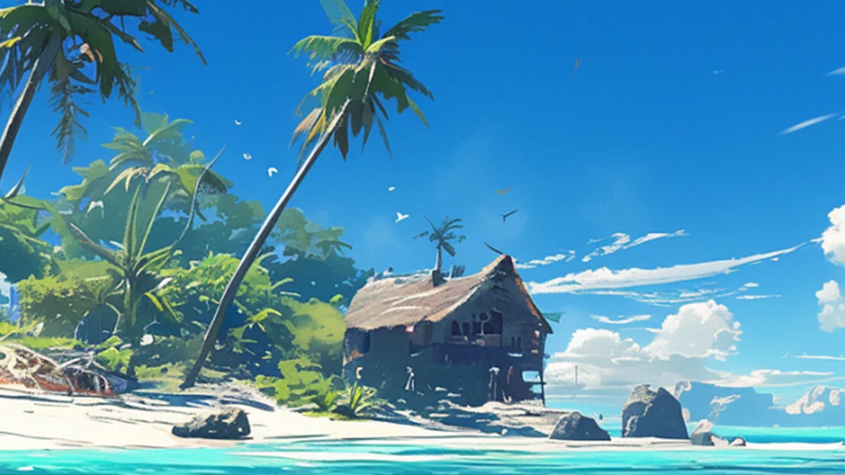 Anno 117 Pax Romana — vue aérienne d'une cité romaine sur le littoral méditerranéen