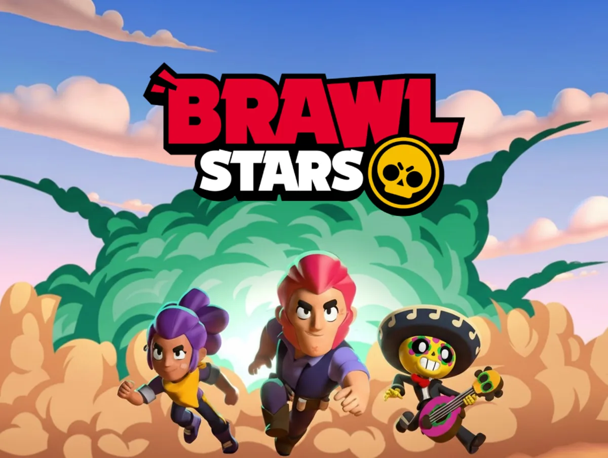 Brawl Stars official screenshot showing map, units or combat 1