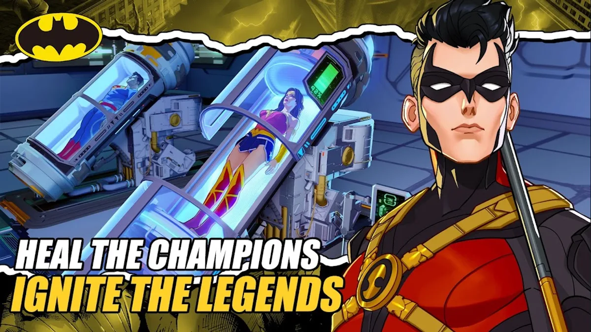 Dc Dark Legion — capture officielle montrant l'interface du jeu 1
