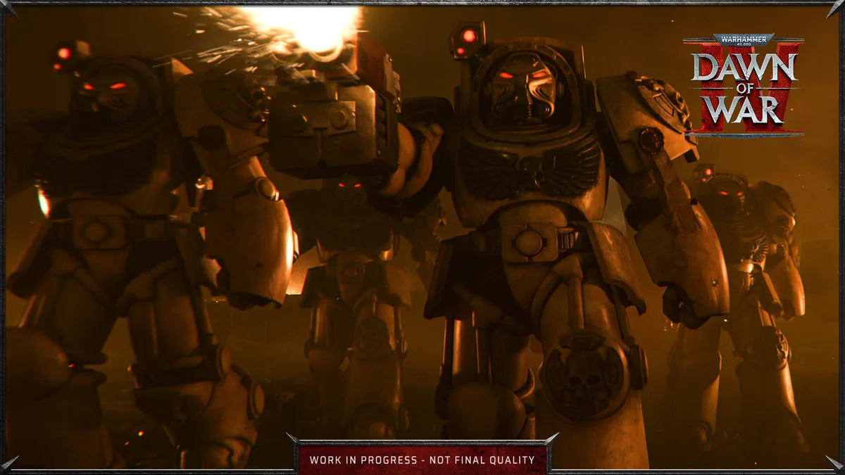 Dawn Of War 4 — capture officielle montrant l'interface du jeu