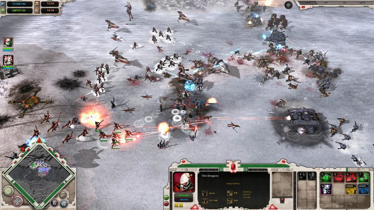 Dawn of War Definitive Edition — affrontement entre plusieurs armées du RTS