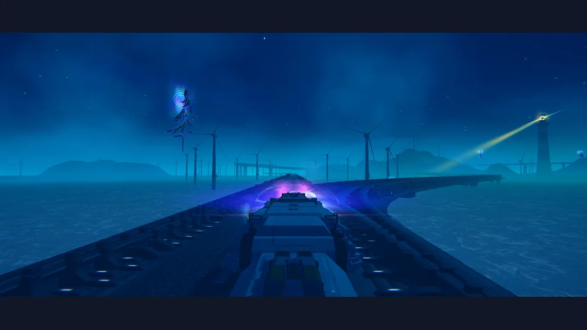 Resonance Solstice — capture officielle montrant l'interface du jeu