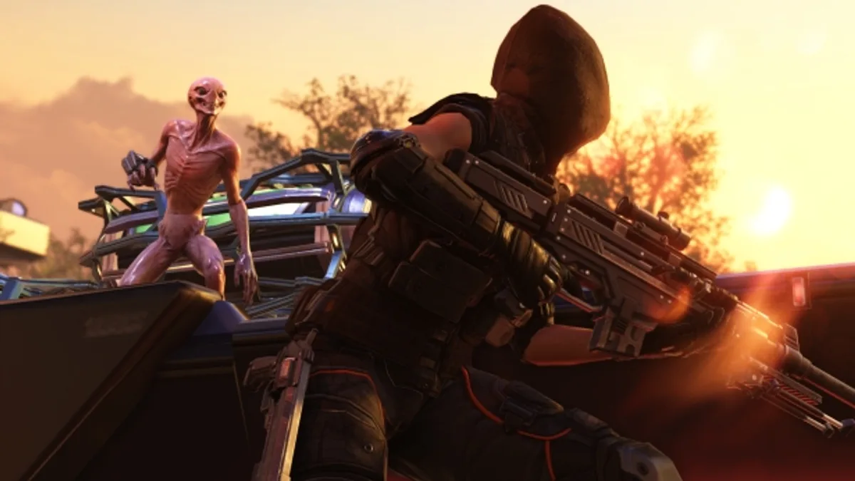 Xcom 2 — capture officielle montrant l'interface du jeu